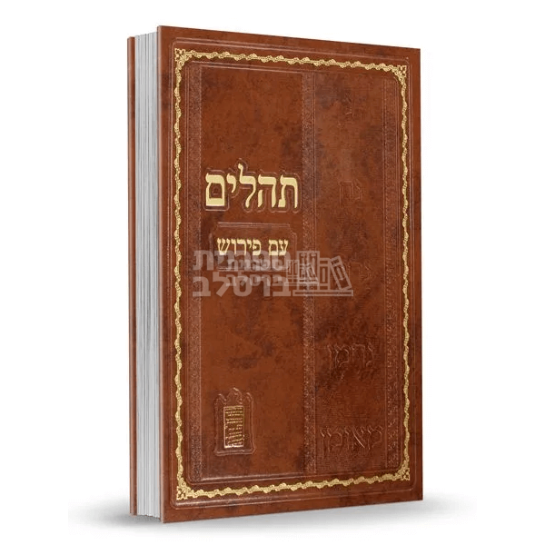 תהלים ענק - עם פירוש נצח ישראל - חום