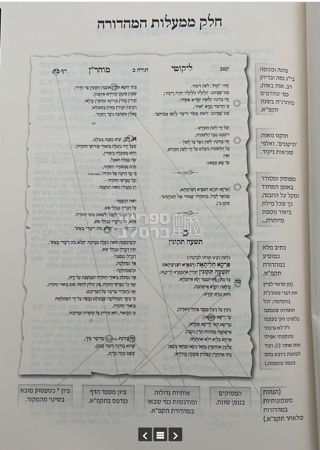 ליקוטי מוהר"ן - מוגה מפוסק ומסודר ב' כרכים – תמונה 2